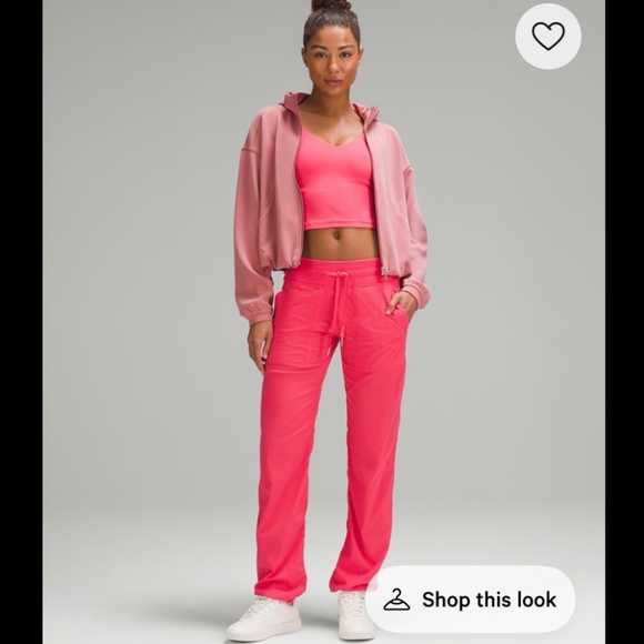 NWOT Lululemon Dance Studio Mid-Rise Pants -  Short 8 - Glaze Pink - Picture 2 of 12